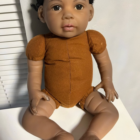 Paradise Galleries Reborn African American Black Toddler Doll Chantilly - Picture 3 of 11
